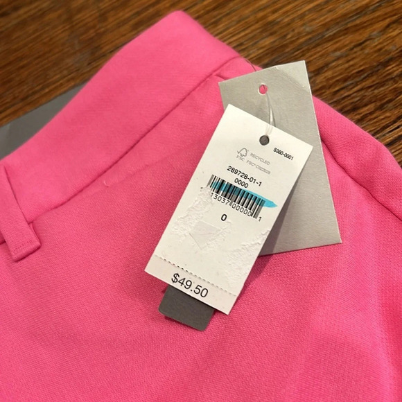 Gap Slim Cropped Pink Pant - Picture 3 of 6